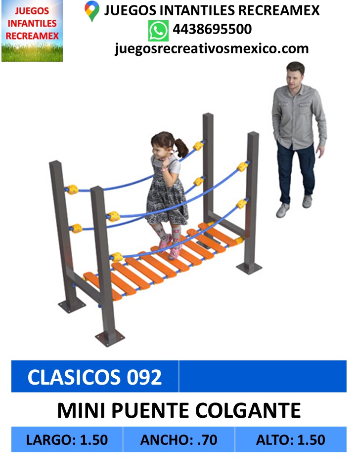 mini puente colgante
